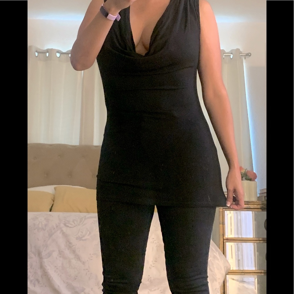 Marciano low cut tunic top size medium